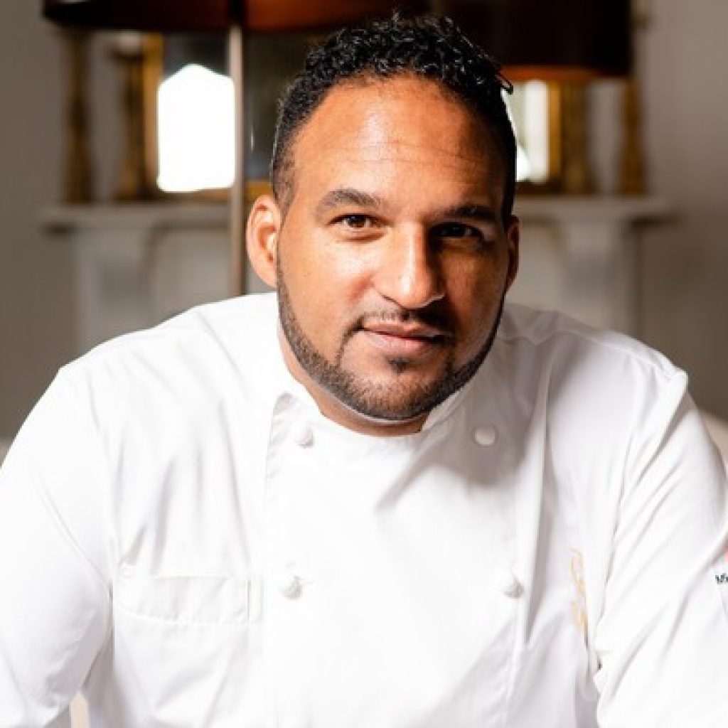 Michael Caines, MBE, Chef/patron of Lympstone Manor holder of two Michelin stars for 18 consecutive years.