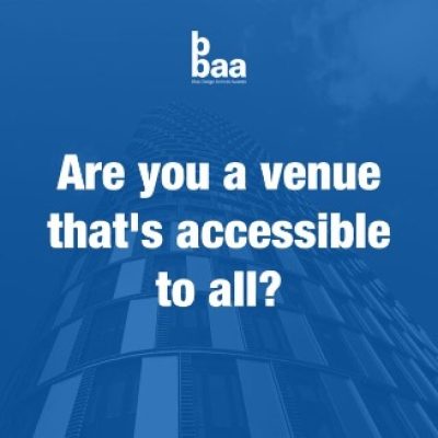 Are you a venue that's accessible to all
