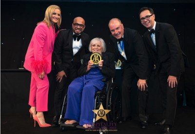 AA Accessibility Awards - Gabby Logan, Vidyadhar Mih, Rudding Park Hotel, Fiona Jarvis BBAAwards, Peter Banks, Rudding Park, Simon Numphud, AA Media