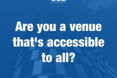 Are you a venue that's accessible to all