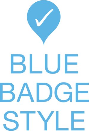 Blue Badge style logo